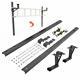 Enclosed Trailer Ladder Rack mounts to the exterior side wall