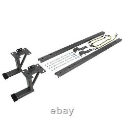 Enclosed Trailer Ladder Rack mounts to the exterior side wall