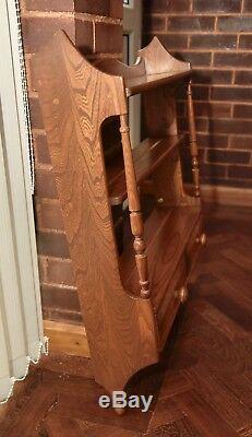Ercol Old Colonial Wall Mounted Display Rack