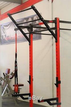 FAB WORX ALPHA Wall Mount squat power Rack gym NEW