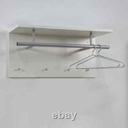 FMD Wall-mounted Coat Rack 72x29.3x34.5 cm White Quality