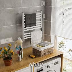 Fast Heat Towel Warmer Rack Electric Towel Dryer Wall-Mounted Heater Smart Touch