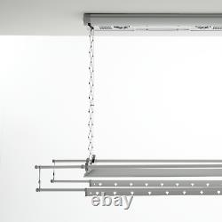 Foxydry Air Wall and Ceiling Clothes Airer Electrical Drying Rack Non Cluttering
