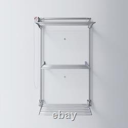 Foxydry Tower, Wall mounted clothes drying rack, Resealable wall drying rack
