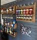 Handcrafted Optic & Bar set Wall Mounted Drinks Rack