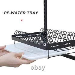 Hanging Dish Drying Rack Wall Mount Dish Drainer3 Tier junyuan Kitchen Plate