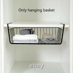 Hanging Storage Rack Under Shelf Holder Basket Cupboard Food Accessory