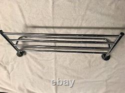 Hansgrohe Logis Universal Bathroom Towel Rack Rail Wall Mounted Chrome Modern