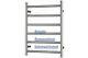 Heated Towel Rail Ladder Rack Round 6 Bars 600mmx800mm ON SALE