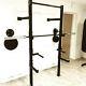 Heavy duty wall mounted squat racks with accessories made to order