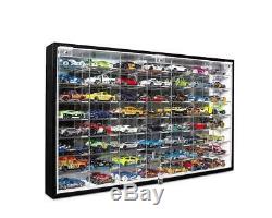 Hot Wheels Display Case Storage Cabinet Diecast Shelf Wall Mount Rack Collector