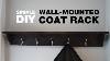 How To Build A Wall Mounted Coat Rack