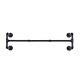 Industrial Pipe Clothes Rail Rack Wall mounted Iron Garment Pipe Hanging Rod