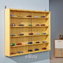 Interlink Display Cabinet Collectibles Rack Decor Book Case Wall Shelf GlassBrow