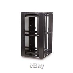 Kendall Howard 22U Fixed Wall Mount Rack Cabinet Made in the USA 3140-3-001-22
