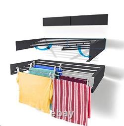 Laundry Drying Rack Airer -Wall Mounted Clothes Drying Rack