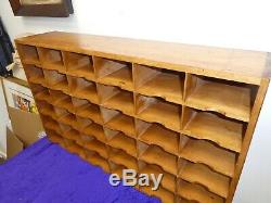 Mid-Century Pigeon Hole Shelves Post Rack Floor Or Wall Mount Delivery Possible
