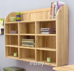 Mobel solid oak furniture CD DVD storage wall rack