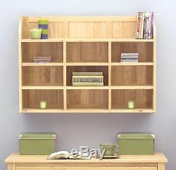 Mobel solid oak furniture CD DVD storage wall rack