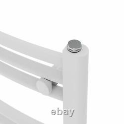 Modern Designer Curved Heated Towel Rail Radiator Bathroom Ladder Warmer Rads