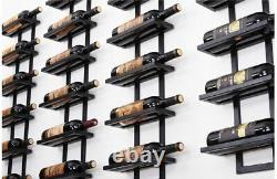 Modern Iron Wall-mounted Wine Holder Simple Hanging Wine Rack Holder Iron Art