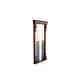 NEW BlueWave Products POOL TABLES NG2571W Antique Walnut Wall Mounted Cue Rack