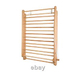 NEW Offer Laundry Ladder Airer in Beech wood, wall mounted clothes rack