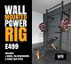 NPR Heavy Duty Squat Rack With Attachments Wall Mounted Or Free Standing