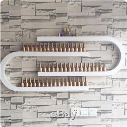 Nail Polish Shelf Rack Wall Mounted U Type Holder Hot White Cosmetics Organizer