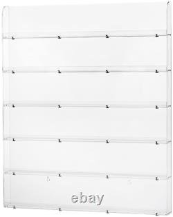 Nail Polish Storage Organizer Acrylic Rack Shelf Holder Stand Wall Mount Display