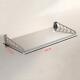 New Stainless Steel Wall Single Layer Storage Rack Kitchen Microwave Oven Shelf