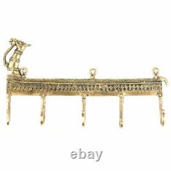 New Towel Holder Hook Golden Antique Coat Rack Brass Wall Hooks Elongated Camel