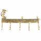 New Towel Holder Hook Golden Antique Coat Rack Brass Wall Hooks Elongated Camel