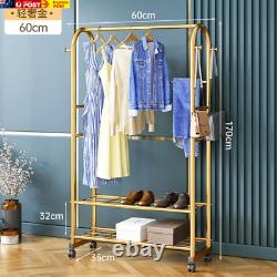 Nordic Wall Coat Rack Stand with Hangers for Bedroom Storage