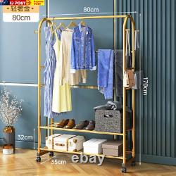 Nordic Wall Coat Rack Stand with Hangers for Bedroom Storage