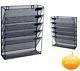 Office Files Organizer Wall Mounted Document Holder A4 Paper Storage Rack Mesh
