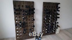 Old Champagne Riddling Rack for 60 Wine Bottles Winerack Bundle + Many Extras