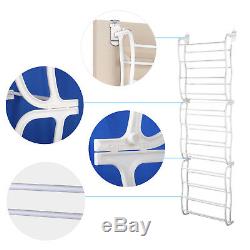 Over-The-Door Shoe Rack for 36 Pair Wall Hanging Closet Organizer Storage Stand