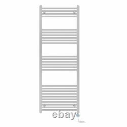 Prefilled Thermostatic Electric Heated Towel Rail Rads Radiator Straight Curved