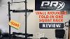 Prx Performance Wall Mounted Fold In Squat Rack Review