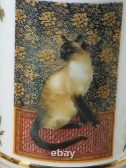 Rare1995 COMPLETE SET Lenox Ivory Cats of Distinction Spice Rack withJars, MIB/COA
