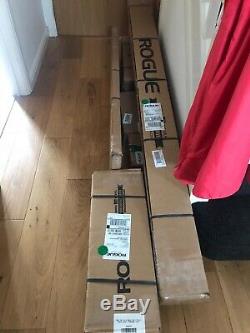 Rogue Rml-3w Fold Back Olympic Wall Mount Squat Rack / Bench Brand New In Box