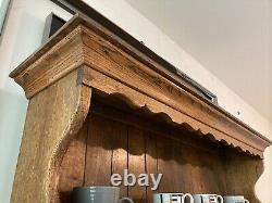 Rupert Nigel Griffiths Georgian style Solid Oak Antique Wall hanging plate rack