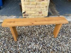 Rustic Oak Coat Rack and Bench Handmade Perfect for Hall or Utility