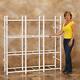 STORAGE RACK SYSTEM Compact Model Tote Plastic Wall Mounted Garage Tool Storage
