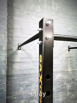 Saxon Wall Mounted Squat Rack Made In The Uk