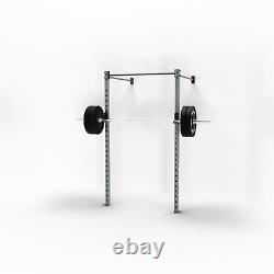 Saxon Wall Mounted Squat Rack Made In The Uk (free Shipping)