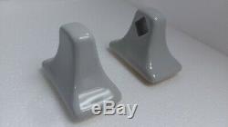 Silver Gray Ceramic Towel Bar Rod Rack Holders Classic Color 162 Platinum Grey