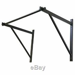Solid Steel Frame Wall Mounted Chin Pull Up Bar Workout Easy to Install 50
