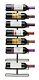 Sorbus Wall Mount Wine Rack Holds 9 Bottles